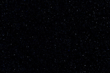 Starry night sky.  Dark blue night sky with stars.  Galaxy space background. 