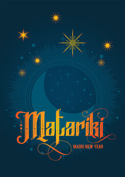 NZ Matariki Maori New Year Stars