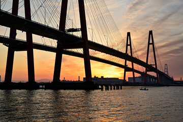 Obraz premium 名港西大橋