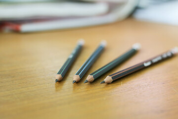 close up of a pencil