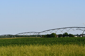 Irrigation System in a Farm Field