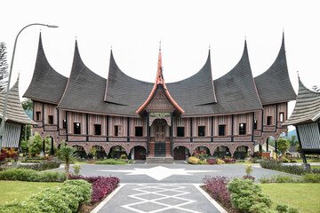 Rumah Gadang is a traditional Minangkabau house, West Sumatra. This house has very distinctive and...