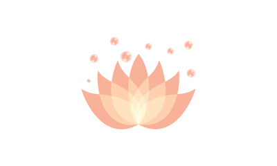 Lotus flower logo. design template of lotus icons for eco, beauty, spa, yoga, medical companies.	
