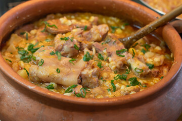 CORN AND PUMPKIN STEW CALLED LOCRO