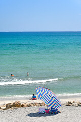 Blowing Rocks Nature Preserve sanctuary on the barrier island of Jupiter Island between Hobe Sound...