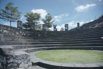 Breksi Cliffs tourist park is a natural tourist spot in Jogja. This tourist spot is a breccia rock hills. Breccia rock cliffs that have beautiful patterns are the main attraction for tourists.