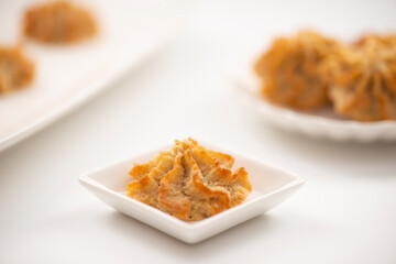 Fresh baked keto snickerdoodle cookies based on almond flour