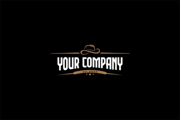 COWBOY HAT ROYAL LOGO VINTAGE