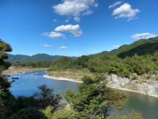 Obraz premium River（Nagatoro Iwadatami_ Japan)