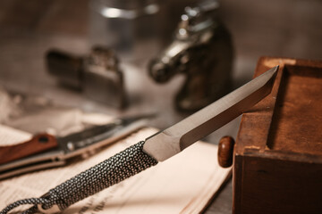 stainless steel knife