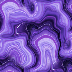 Seamless pattern with liquid and fluid marble texture, agate seamless pattern, blue, purple, white paint, mix colors, abstract background.