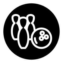 pin bowling icon