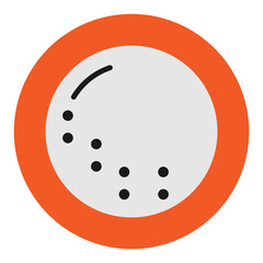ball golf icon