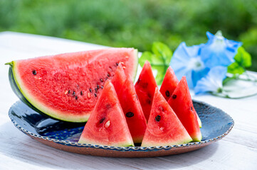 スイカ　夏の風物詩