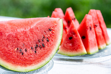 スイカ　夏の風物詩