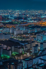 大阪南港の夜景