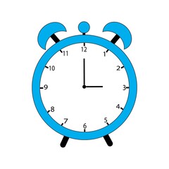 Fototapeta na wymiar clock logo design