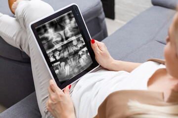 Dental medical equipments, health care concept