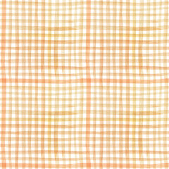 Colorful checkered pattern. Seamless watercolor abstract geometric pattern