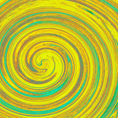 fashion pattern, delicate background, texture, paint, brush, lines, stripes, graphic, wave, sun, heat, summer, funnel, abstraction, psychedelic, illustration, drawing, spots, yellow, mint, white, 