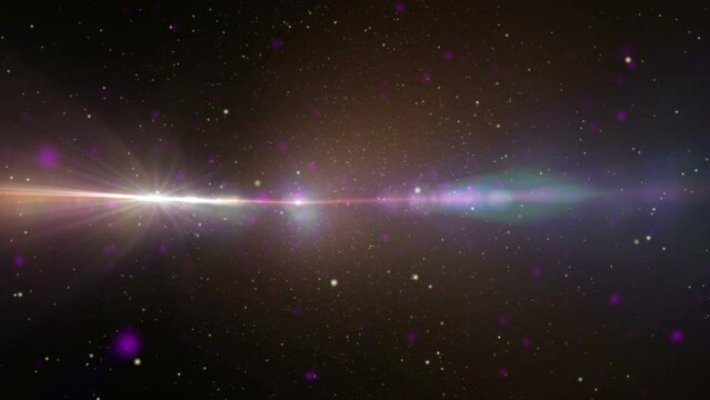 cosmos ray light