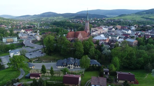 Gryb&oacute;w z lotu ptaka, Małopolska