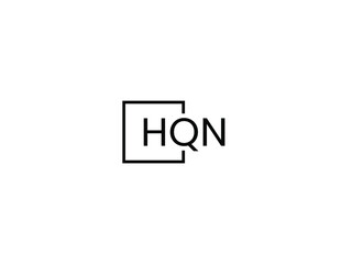 HQN letter initial logo design vector illustration