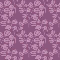 Summer floral seamless coloured leaves pattern for fabrics and packaging and linens and kids and wrapping paper