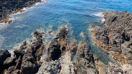 paisaje maritimo.El cabo de gata , Andalucia 