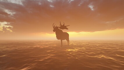 stag at sea