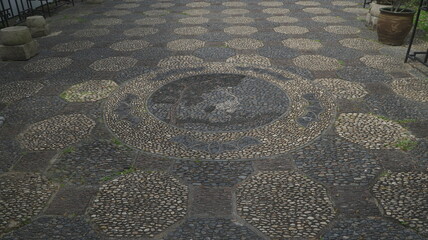 Kowloon Walled City Park is now a beautiful garden featuring preserved artefacts from the former Kowloon Walled City