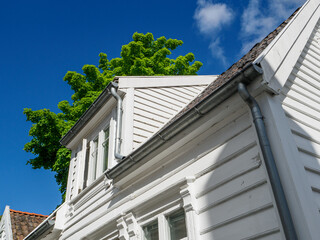 Die Altstadt von Stavanger in Norwegen