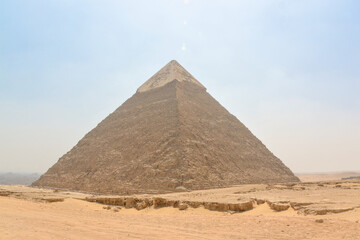 Pyramid of Khafre in Giza, Egypt