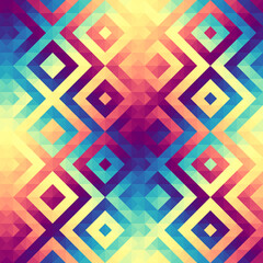 Seamless vector pattern background of a triangles.