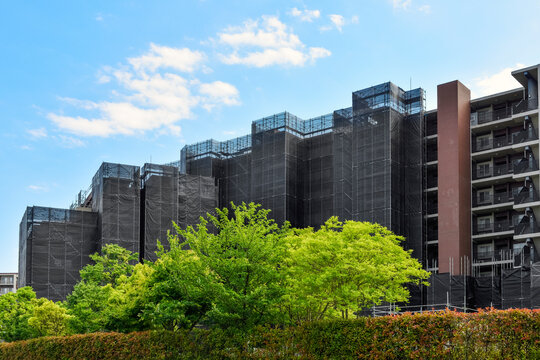 マンション　集合住宅　大規模修繕工事