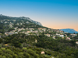 Fototapeta premium Eze mountain village in the south of France