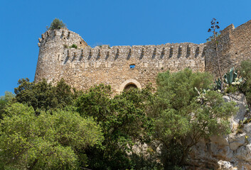 Fototapeta premium Ruins of the Castell de Santueri