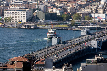 Galata Bridge. Istanbul