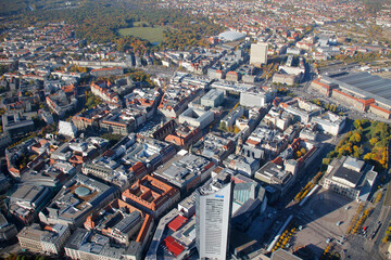 Luftbild Stadt Leipzig (Sachsen)