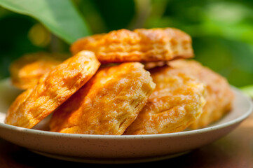 texture, crisp, biscuit, puff pastry, maple pie