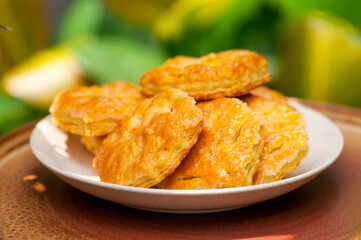 texture, crisp, biscuit, puff pastry, maple pie