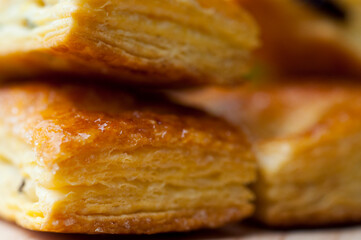 texture, crisp, biscuit, puff pastry, maple pie