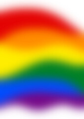 gay lgbt flag blurred no background png file