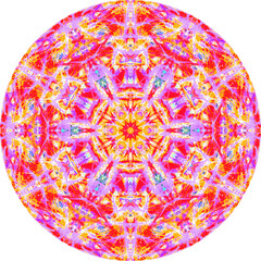 Abstract, futuristic and colorful pattern