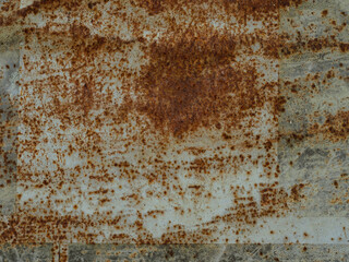 Rusty old metal background. Iron scratched texture.