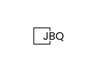 JBQ letter initial logo design vector illustration