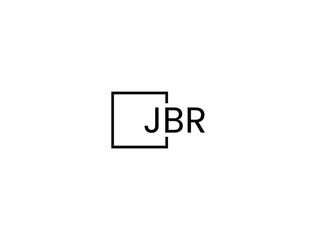 Obraz premium JBR letter initial logo design vector illustration