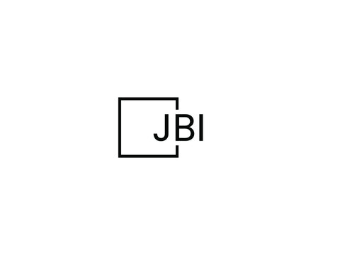 JBI letter initial logo design vector illustration