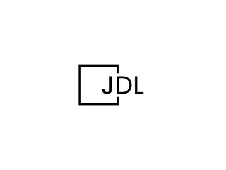 JDL letter initial logo design vector illustration