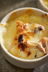 Homemade Cup Cheese Gratin